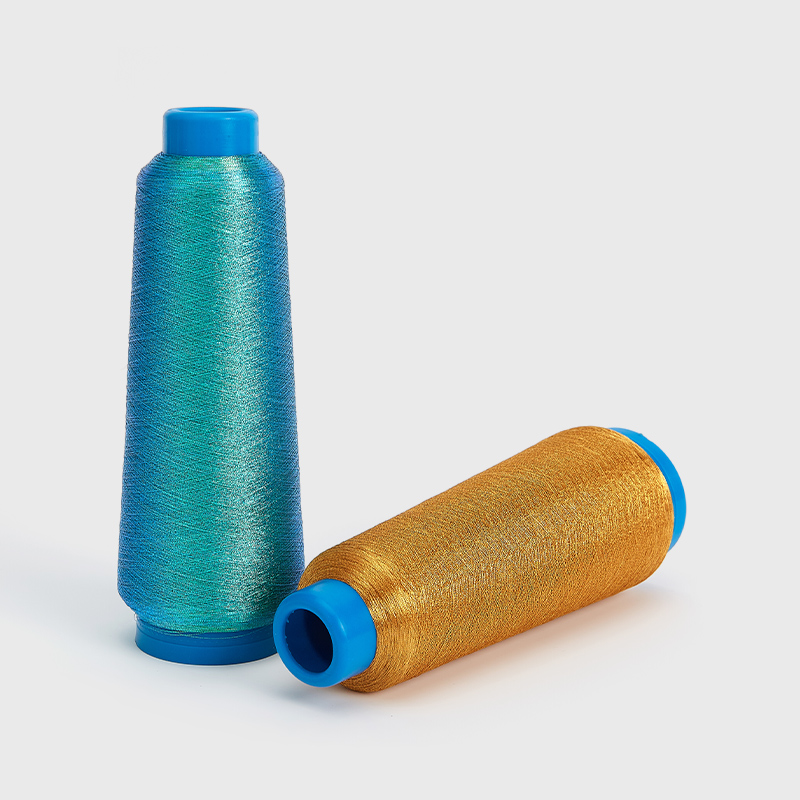 Super fin 75D type de ST Série de couleurs fantaisie de fil métallique pour la broderie de logo exquise