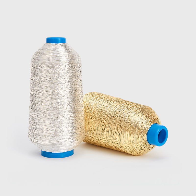 Corde en métal en argent massif de type ST 2000D pour le tissage et la broderie